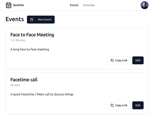 Meeting Scheduling App